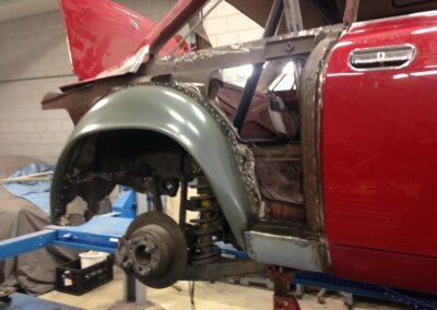 GT rallywagen schade restauratie