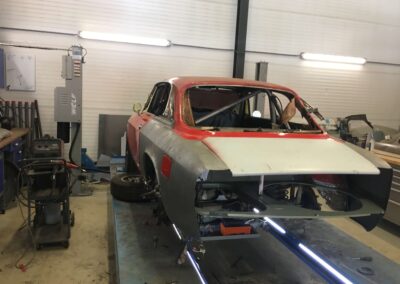 GT rallywagen schade restauratie
