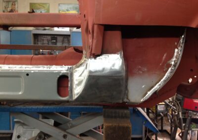 GTC Giulietta Cabrio restauratie plaatwerk
